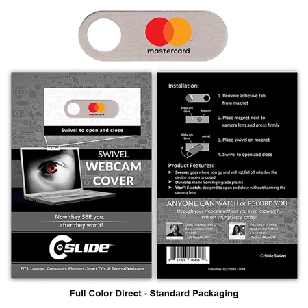 Metal Promotional Webcam Cover