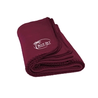 Business Logo Fleece Blankets