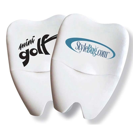 Promotional Large Tooth Shaped Dental Floss