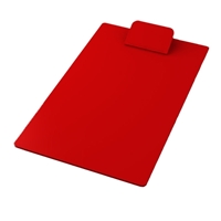 Imprinted Clipboards in red