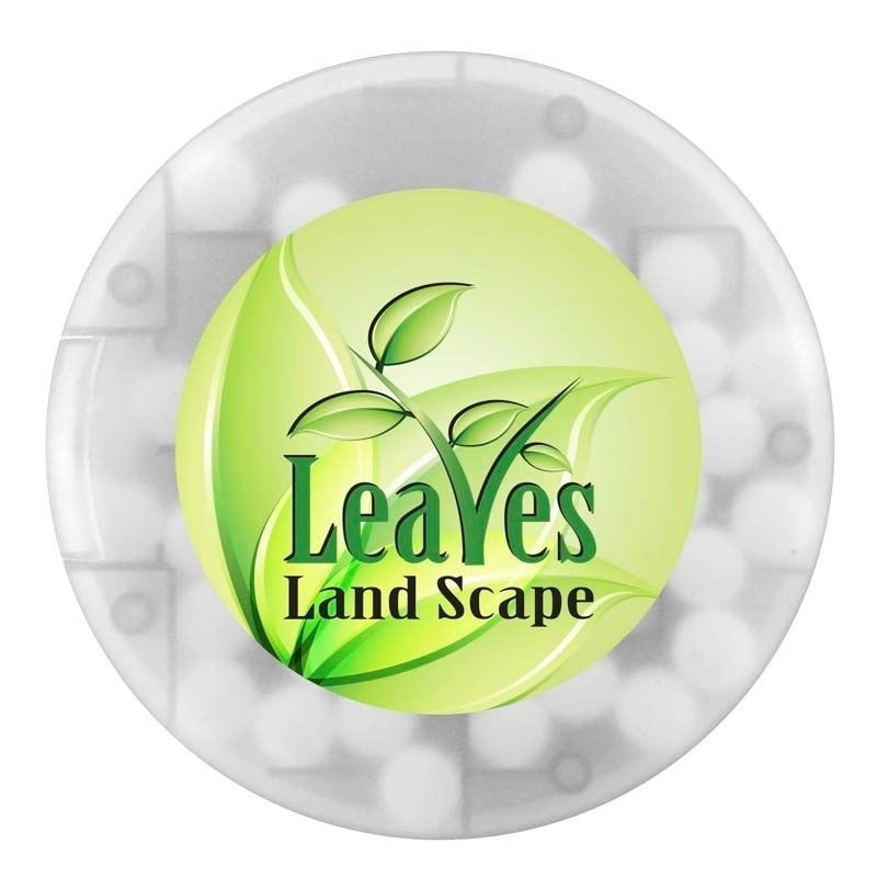 Customized Round Puzzle Credit Card Mints With Logo