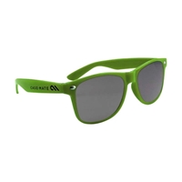 Imprinted Solid Color Miami Sunglasses