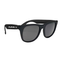 Custom Printed Solid Color Rubberized Sunglasses