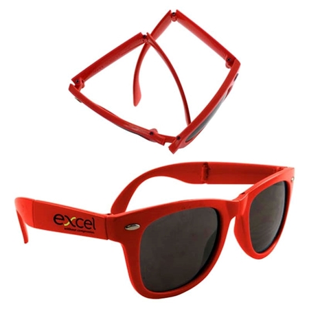 Picture of Custom Printed Folding Miami Sunglasses