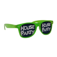 Picture of Custom Printed Translucent Miami Logo Lenses Sunglasses