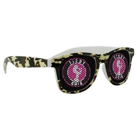 Promotional Camo Miami Logo Lenses Sunglasses