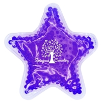 Picture of Custom Printed Star Gel Bead Hot/Cold Pack