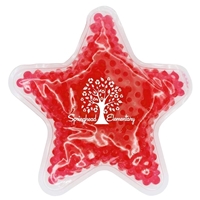 Picture of Custom Printed Star Gel Bead Hot/Cold Pack