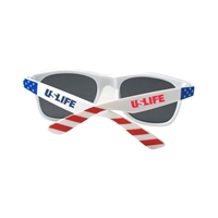 Picture of Custom Printed USA Patriotic Miami Sunglasses