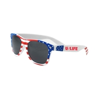 Picture of Custom Printed USA Patriotic Miami Sunglasses