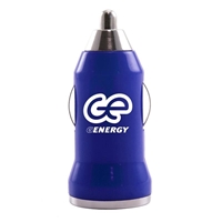 Compact Car Charger With Logo