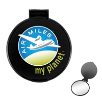 Round Compact Mirror With Logo