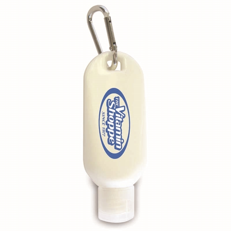 Personalized 2 oz. SPF 30 Sunblock Tottle Bottle with Custom Logo