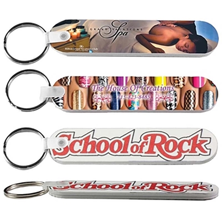 Promotional 3.5" Nail File With Keyring