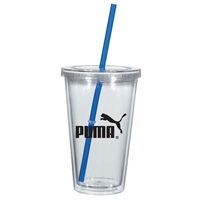 16 oz. Promotional Tumbler With Full Color Insert