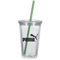 16 oz. Custom Printed Tumbler with Full Color Insert