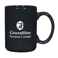 Black 15 oz. El Grande Mug With Logo