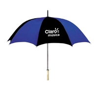 48" Arc Umbrella With Logo