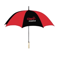 Custom 48" Wooden Handle Umbrellas