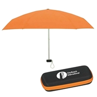 37" Customizable Folding Travel Umbrella