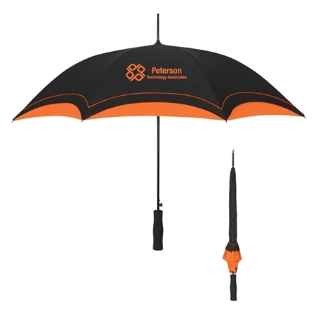 Two Tone 46" Custom Printed Umbrella