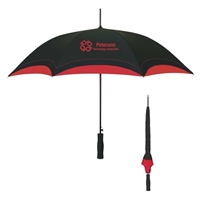 46" Black Based Custom Umbrella