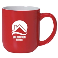 Red Imprinted 17 oz. Majestic Mug