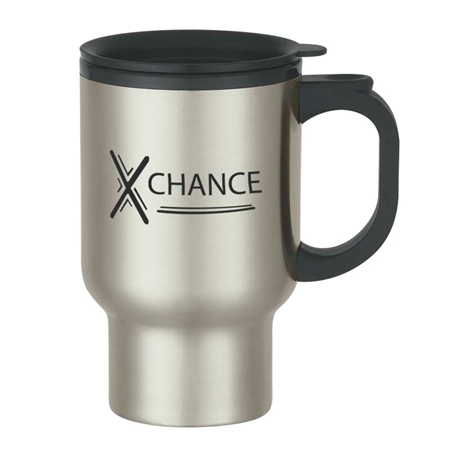 Promotional 16 oz. Stainless Steel Travel Mug