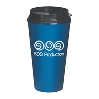 Picture of Custom Printed 16 oz. Infinity Tumbler With Plastic Sip Thru Lid