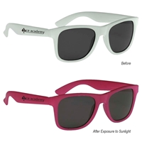 Imprinted Color Changing Sunglasses