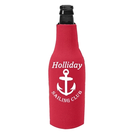 Red Imprinted Bottle Buddy