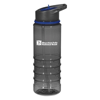 Promotional 24 oz. Bottle With Straw