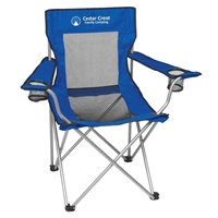 Mesh Folding Chair With Logo