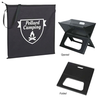 Picture of Custom Printed Collapsible Portable Grill With Carrying Bag