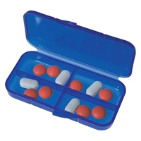 Rectangle Pill Holder With Logo