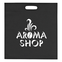 Custom Large Heat Sealed Non-Woven Exhibition Tote - 15" W x 16" H