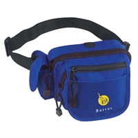 Blue Custom printed Fanny Pack