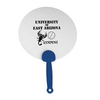 Plastic Hand Fan With Logo