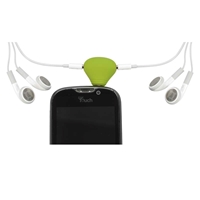 Ear Bud Splitter/Media Stand With Logo