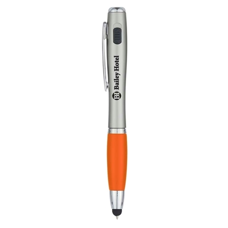 Promotional Pen with LED Light and Stylus