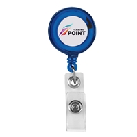 Picture of Retractable Badge Holder with Laminated Decal