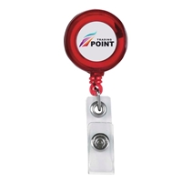 Picture of Retractable Badge Holder with Laminated Decal