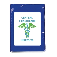 Tissue packs with logo