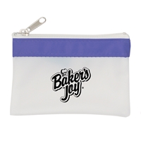 Promotional Zippered Coin Pouch