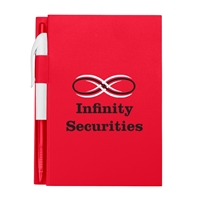 Imprinted 4" x 6" Notebook With Pen