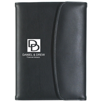 Promotional Leather Look 5" x 7" Portfolio