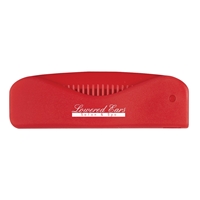 Red Imprinted Folding Comb