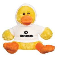 Picture of Custom Printed 6" Delightful Duck Plush Animal