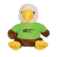 Picture of Custom Printed 6" Liberty Eagle Plush Animal
