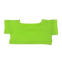 6" Big Paw Panda Shirt- Lime Green